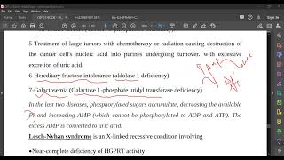 L92 Hyperuricemia and gout [upl. by Drucilla]