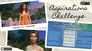 The Sims Grown Aspirations Challenge CAS [upl. by Courtnay]