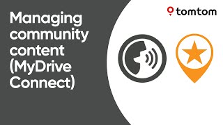 Managing community content for your navigation device [upl. by Tila]