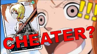 Nami Cheating in One Piece  One Piece Card Game [upl. by Deanne]