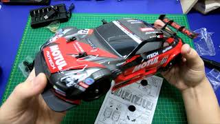 Unboxing RC Drift Car 4WD 35kmh highspeed [upl. by Lertnom981]