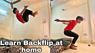 How to learn Backflip at Home  How to do Backflip Step by Step [upl. by Asabi721]