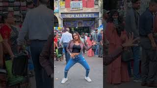 Hook Raja Ji😜💃 sahelirudra dance danceinpublic publicreaction celebratewithshorts ytshorts [upl. by Mancino]