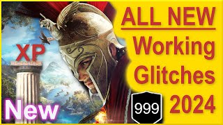 Assassins Creed Odyssey  ALL NEW Working Glitches 2024  New XP Glitch Money Farm  More Damage [upl. by Carmena]