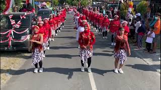 perahu layar karnaval Indonesia Bangkit [upl. by Modnar]