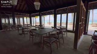 Jawakara Islands Maldives Saima Restaurant and Bonthi Bar Pool at Mabin [upl. by Ormand]