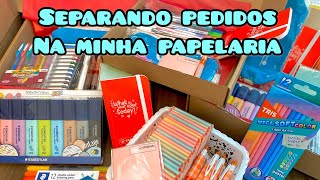 Separando pedidos de PAPELARIA [upl. by Tavie]