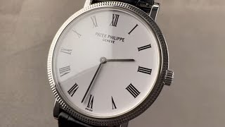 Patek Philippe Calatrava 5120G001 Patek Philippe Watch Review [upl. by Letsyrhc]