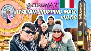 ROME ITALY EUROMA2 SHOPPING MALL vlog euroma2 rome italy fypシ [upl. by Enytsuj]