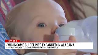 Alabama expands WIC income qualification guidelines  NBC 15 WPMI [upl. by Idurt134]