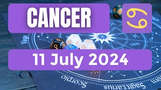 Cancer horoscope  Cancer Horoscope for Today 11 July 2024 [upl. by Sheppard]