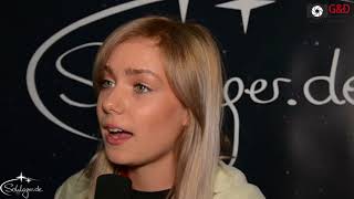 Marie Wegener DSDS 2018 Gewinnerin im Interview mit Schlagerde [upl. by Ffej]