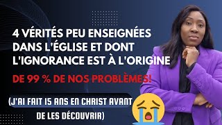 Lignorance de ces vérités est ce qui explique la plupart de nos combats😭Tu dois la connaître🧏🏾‍♀️ [upl. by Arikat]