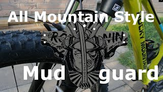 How to install Mudguard on mountain bike  Mudguard Installation All Mountains Style Ronin [upl. by Yadahs]