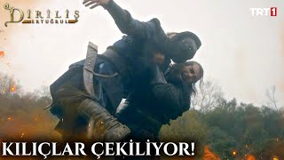 Alplar kılıçları çekip çarpışıyor  DirilişErtuğrul 52 Bölüm trt1 [upl. by Adaiha]