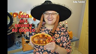 CHILI DES DRUIDES AU COOKEO RECETTE HALLOWEEN 🎃  SALLY CUISINE [upl. by Everard]