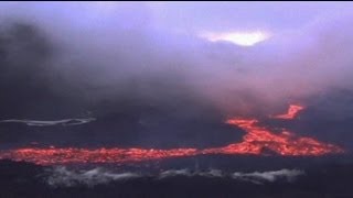 Kamchatka Plosky Tolbachik volcano erupts in Russia [upl. by Ailin]