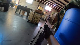 AIRSOFT SPRING SHOTGUN  Benelli M4 POV  AIRSOFT TULSA INDOOR CQB airsoft m4benelli shotgun [upl. by Nnyllatsyrc]