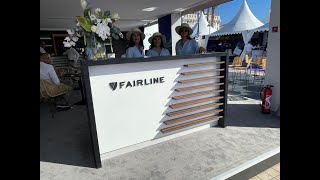 Fairline Stand  Walktrough  Cannes Yachting Festival  2024 [upl. by Nnylyak579]