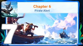 Rise of Arks Raft Survival  Gameplay Walkthrough Part 7  Chapter 6  Pirate Alert iOS Android [upl. by Wickham674]