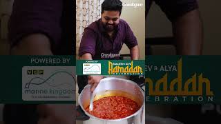 quotSanjeev  Alya Manasas Special Ramadan Biriyani😍quot shorts [upl. by Ieluuk]