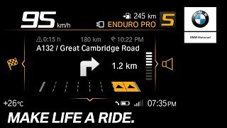 BMW Motorrad Connectivity – How To – Navigation [upl. by Acinehs966]