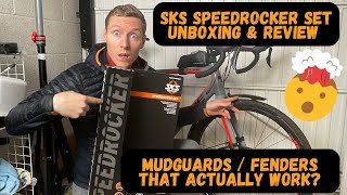 Gravel Bike Mudguards  Fenders That Work SKS Speedrocker Set  Unboxing amp Review [upl. by Adnahc]