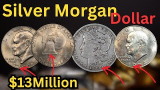 The Most Valuable and Expensive US Silver Morgan Dollar 1880 Worth a big Money  Rare Coins Hub [upl. by Auqinimod]