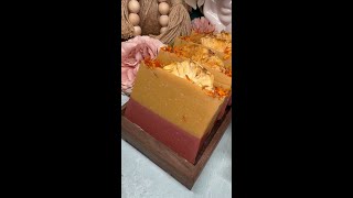 Pineapple Hibiscus Aloe Vera Artisan Soap [upl. by Sellma37]