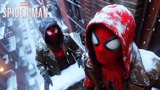 MARVELS SPIDERMAN The Complete Saga SpiderMan 1amp2 Miles Morales City That Never Sleeps UltraHD [upl. by Levy507]