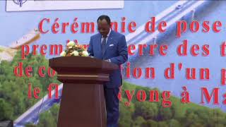 MINTP Bridge over River Malombo Works officially launched [upl. by Nallac]