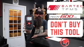 Bartec Tech 600 Pro TPMS Tool Review  2024 [upl. by Thebazile]