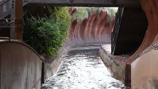 Flume Water Ambience  Breakdown  Splash Mountain Disneyland December 2021 [upl. by Akeenahs]