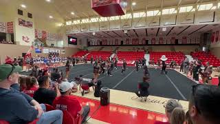 Texas Tech University CoEd Cheer  Daytona Showcase 2023 [upl. by Einafats]