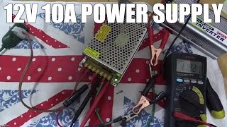 12V 10AMP DC Power Supply [upl. by Yort452]