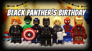 Lego Avengers  Black Panthers Birthday [upl. by Silma]