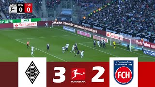 Borussia Mgladbach  1 FC Heidenheim 32  Bundesliga 202425  Spielen Höhepunkte [upl. by Lerrad395]