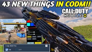 43 New Things In Cod Mobile Season 9 2023 [upl. by Armstrong]