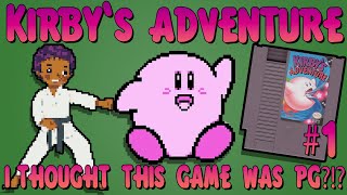 Kirbys Adventure 1993 1  Full Game Walkthrough NES  Cute PG Character or Rated M Sick Freak [upl. by Ahseiuqal994]