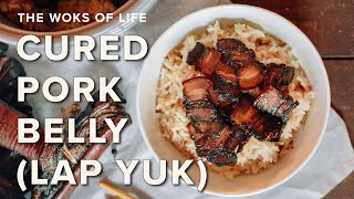 How to Make Chinese Cured Pork Belly Lap Yuk [upl. by Odel610]