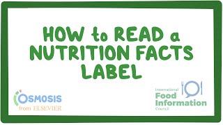 How to read a nutrition facts label [upl. by Kcirderf]