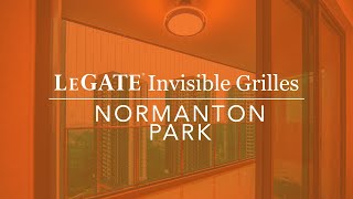 Legate Invisible Grille Installation in Normanton Park [upl. by Matthei]