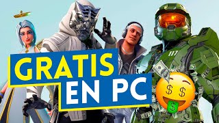 Los MEJORES JUEGOS GRATIS para PC en 2022 [upl. by Rolandson473]