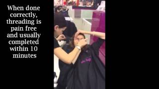 What is Eyebrow Threading and How Does it Work [upl. by Gail]