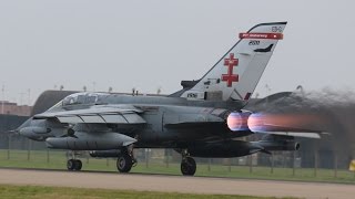 RAF Coningsby spectacular take offs REHEAT in 1080p [upl. by Murat381]