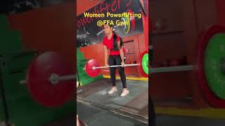 Women powerlifting  Deadlift  SBD [upl. by Yvonne]