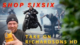 SIXSIX TAKE OVER RICHARDSONS HARLEY IN TASSIE [upl. by Sloan]