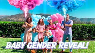 EMOTIONAL Baby Gender Reveal  Family of 8 [upl. by Ayala]