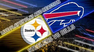 Steelers vs Bills Live Play by Play amp Reaction [upl. by Antebi]