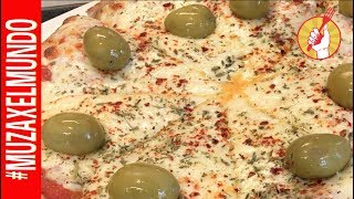 Masa para Pizza parte 1  MuzaxElMundo  Tenedor Libre con Muza5K [upl. by Edwards988]